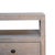 Contemporary Acid Wash Open Slot Bedside Table For Sale - Image 3 of 8