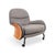 Depadova Armchair with Ottoman in Leather by Vico Magistretti, 1980 For Sale - Image 16 of 17