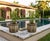Oyster Gray Pair of Vintage Hexagonal Cast Stone Garden Planters With Relief Wildlife Panels For Sale - Image 8 of 12