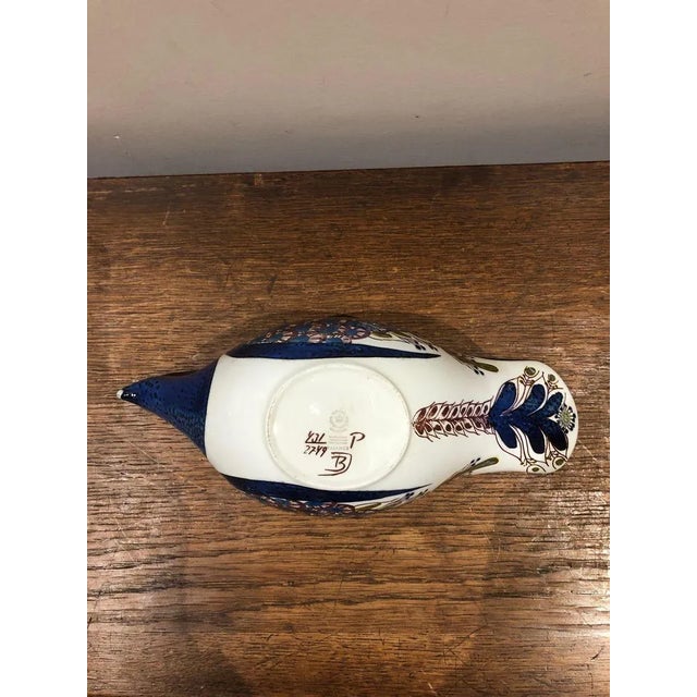 Cup-shaped Bird by Berte Jessen for Royal Copenhagen, 1970s For Sale - Image 9 of 10