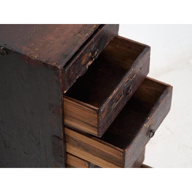Antique Japanese Filing Cabinet For Sale - Image 5 of 14