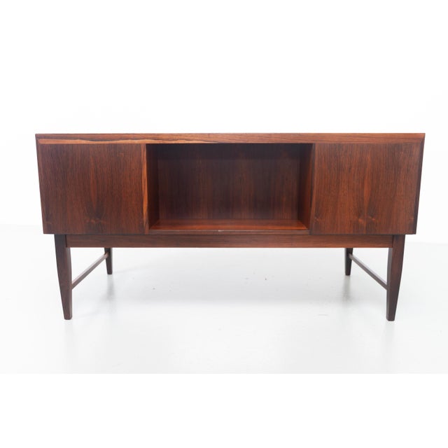 Mid-Century Modern Danish Freestanding Rosewood Desk from Clausen & Søn, 1960s For Sale - Image 17 of 18