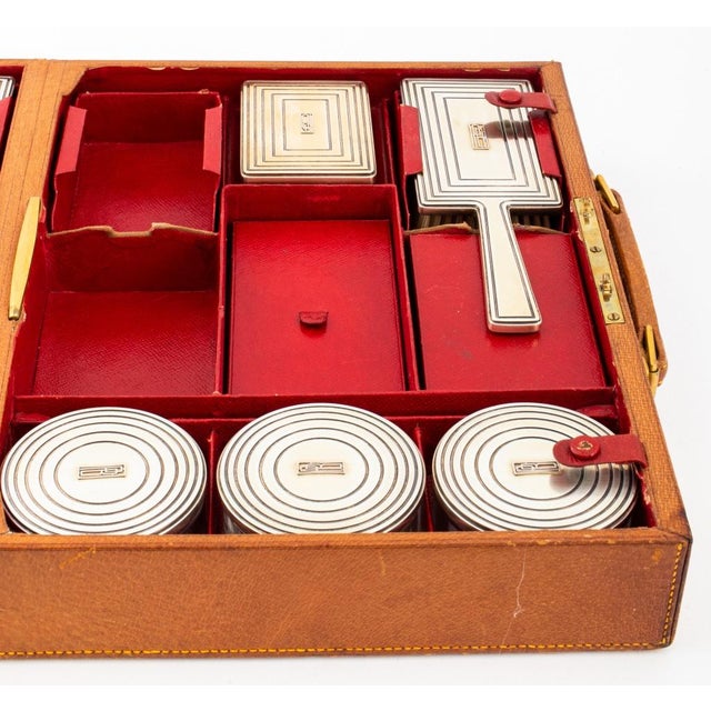 Cartier Art Deco Silver Men's Traveling Case, 1937 Chairish