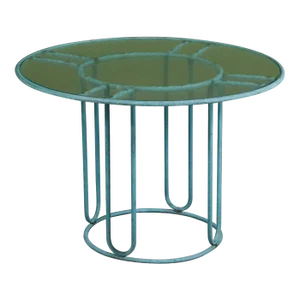 1960s Walter Lamb for Brown Jordan Bronze Patio Dining Table