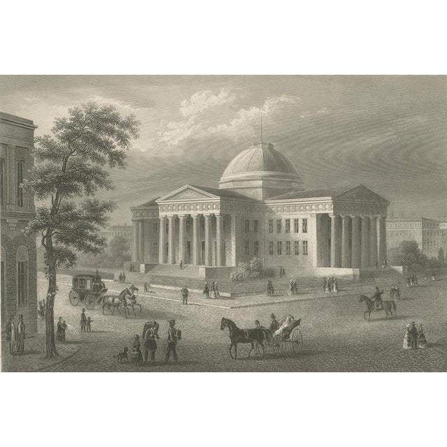 Joseph Meyer and Hermann Meyer, View of the Courthouse in St. Louis Missouri, 1850, Steel Engraving For Sale - Image 4 of 9
