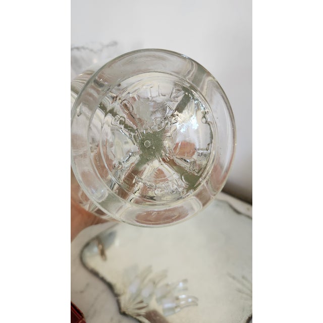 Vintage French Four-Section Glass Bar Decanter With Spouts For Sale - Image 18 of 18