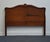 Vintage Antique Mahogany Traditional Duncan Phyfe Style Full Size Headboard 930 For Sale In Kansas City - Image 6 of 7