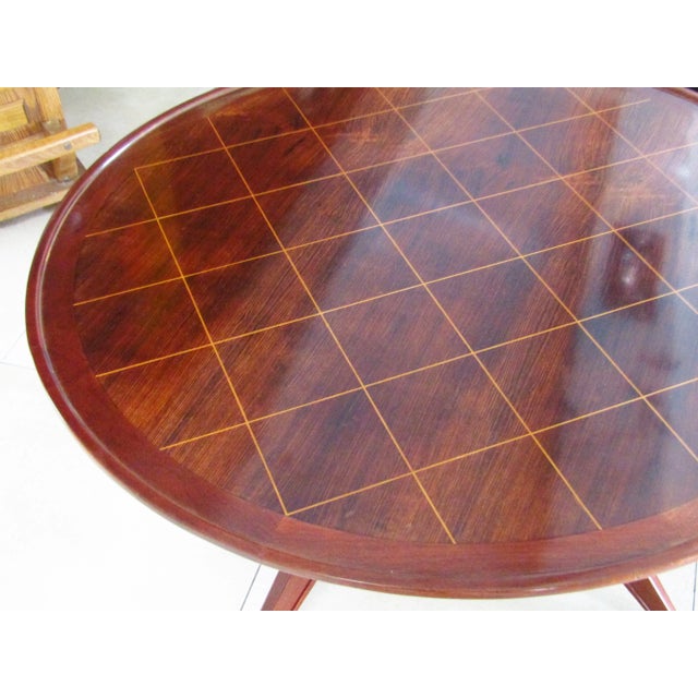 Art Deco Style Rosewood Coffee Table, 1940s For Sale - Image 9 of 11