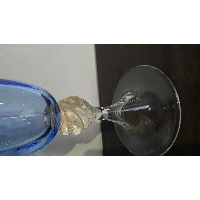 Murano Champagne Glass from Cenedese & Albarelli, 1980s For Sale - Image 3 of 6
