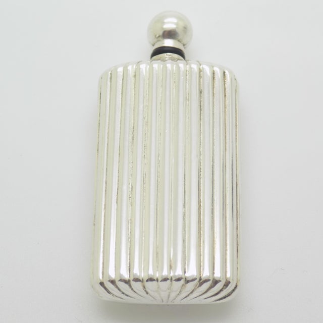 Vintage Italian Genuine Silver 800 Perfume Bottle, Florence, 1980s For Sale - Image 4 of 13