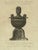 Wood Vintage Italian Monumental Giovanni Batista Piranesi Urn Print For Sale - Image 7 of 12