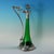 1910s Art Nouveau WMF Claret Jug and Stopper With Green Glass Liner For Sale - Image 5 of 15