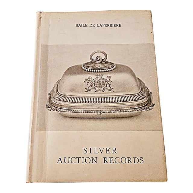 Silver Auction Records Results Book Baile De Laperriere 1979 1980 Bonhams Sothebys For Sale