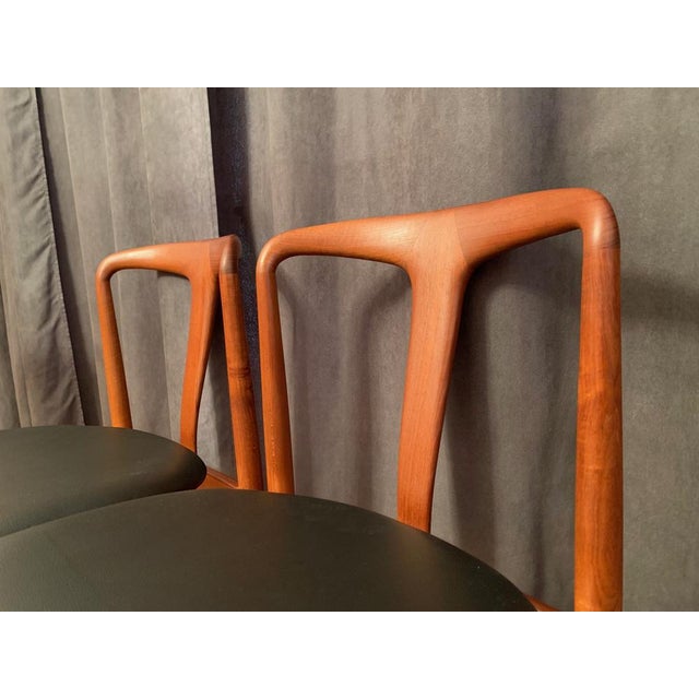 Juliane Chairs attributed to Johannes Andersen for Uldum Møbelfabrik, Denmark, 1960s, Set of 4 For Sale - Image 13 of 15