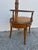 Antique French Louis XVI-style Etagere Tiered Side Table Featuring a Built-in Brass Floor Lamp, Circa Late 19th Century For Sale - Image 9 of 10