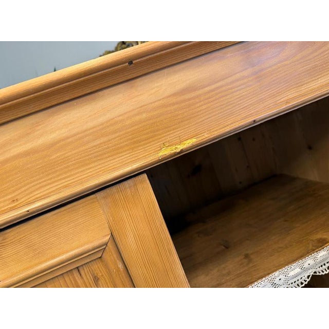 Biedermeier Farmhouse Cabinet in Natural Wood For Sale - Image 10 of 18