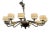 Bella Figura Disc Chandelier, Twelve Light For Sale