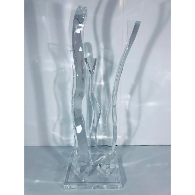 Plastic Hivo Van Teal Lucite Sculpture, 1970s For Sale - Image 7 of 13