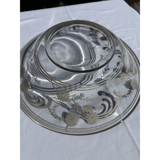 Vintage Sterling Floral Bowl For Sale - Image 9 of 9