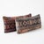 Mid-Century Modern Muted Tribal Rug Pillow Cover 12'' X 35'' - Set of Two For Sale - Image 3 of 4