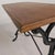 Bistro Table with Oak Top on a Cast Iron Frame, 1930s For Sale - Image 14 of 18