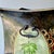 1990s Vintage Hand Painted Palm Tree Wastebasket For Sale - Image 5 of 8