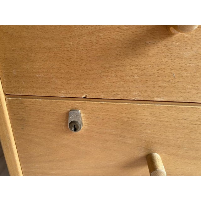 Beech Desk GE 125 by Hans J. Wegner for Getama For Sale - Image 9 of 15