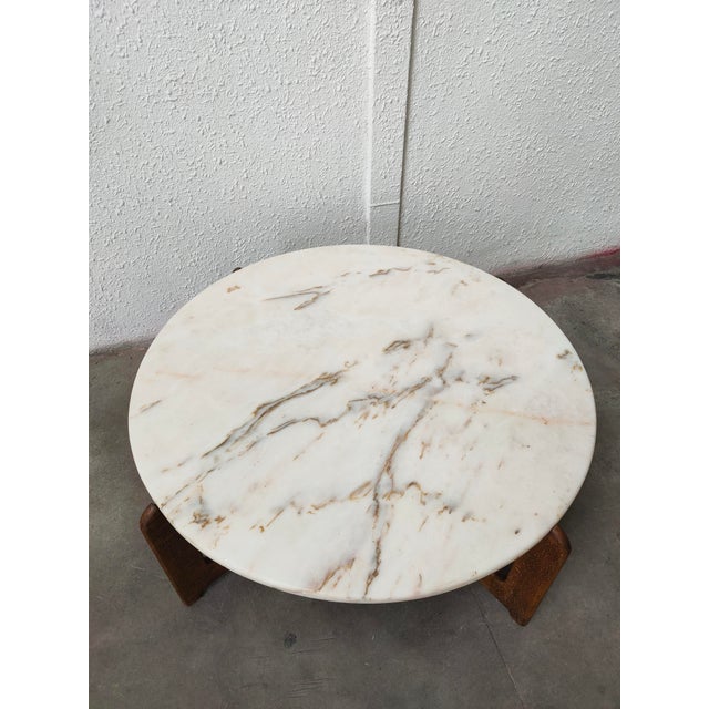 1980s Mid-Century Modern Coffee Table, Spain, 1980 For Sale - Image 5 of 9