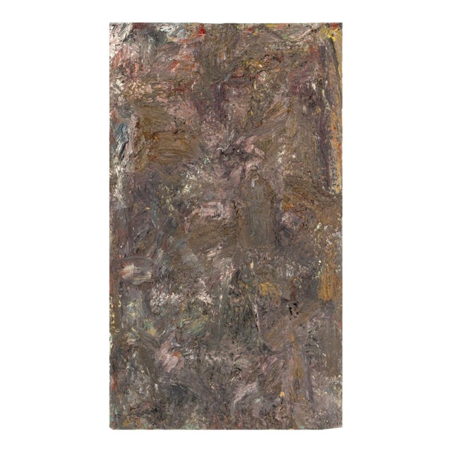 Andy Miller Abstract Composition Oil, 1983 For Sale