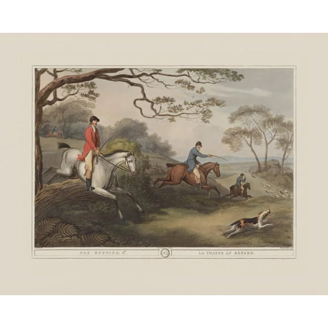 Fox Hunting 2- Giclee Print From British Field Sports For Sale