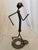 Folk Art Vintage Sonny Dalton Signed Found-Metal Runner Sculpture With Original Tag For Sale - Image 3 of 7