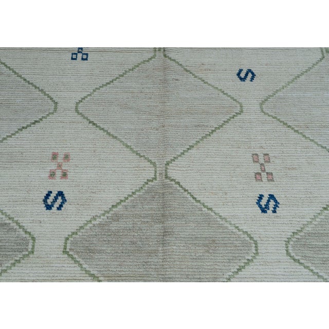 Early 21st Century Modern Handmade Rug 10'6" x 13'11" #17168 For Sale - Image 5 of 8