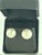 White 13 MM White South Sea Pearl Stud Earrings 14 Karat Yellow Gold For Sale - Image 8 of 8