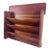 Mid 20th Century Goodwood Teak Wall-Mounted Mail Organizer With Key Hooks For Sale