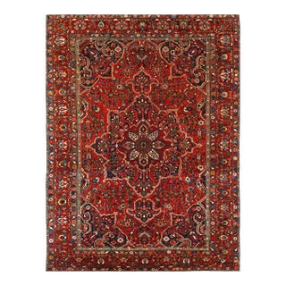 Persian Semi Antique Bakhtiari Hand-Knotted 11' X 14'1'' For Sale