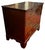 English 1780 George III Chest of Drawers on Bracket Feet With Brushing Slide & Secret Sovereign Drawer For Sale - Image 3 of 13