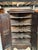 Antique Oak 2 Door Corner Unit With Carved Panels Resting On Cabriole Feet For Sale - Image 6 of 8