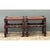 Vintage Turned Wood Low Stools With Caning For Sale - Image 9 of 12