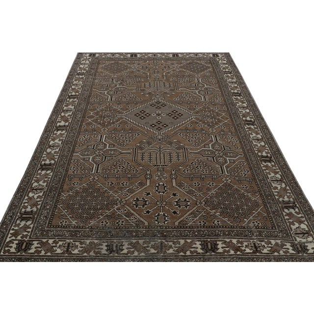 Hand knotted in wool on cotton, a 7x9 Persian rug circa 1970-1980 - latest to join Rug & Kilim’s vintage selections. On...