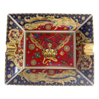 Barocco Holiday Christmas Limited Edition Ashtray by Versace for Rosenthal, 2020 For Sale
