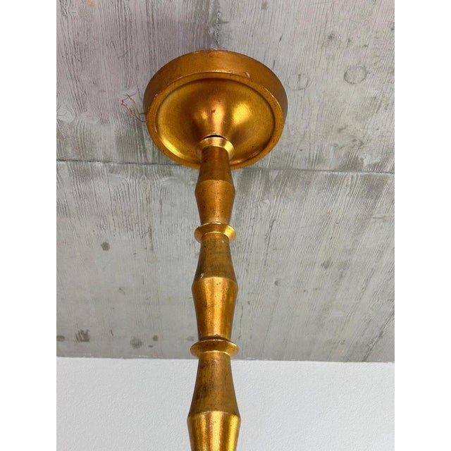 Gold Large Art Deco Chandeliers in the style of Dagobert Peche, 1920s For Sale - Image 8 of 15