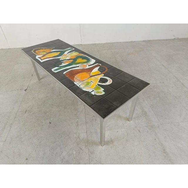 Vintage Ceramic Coffee Table by Denisco, 1960s For Sale - Image 6 of 11