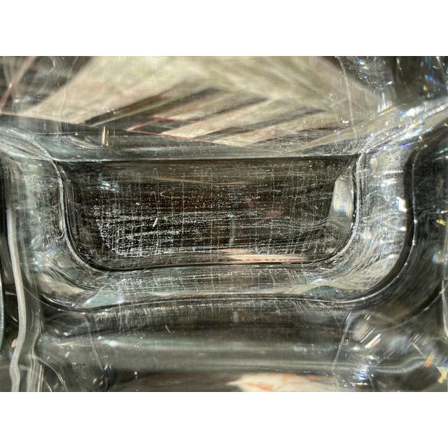 Mid-Century Crystal Vase by Anatole Riecke, 1944 For Sale - Image 10 of 11