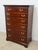 Late 20th Century Henkel Harris Mahogany Chest of Drawers For Sale - Image 5 of 9