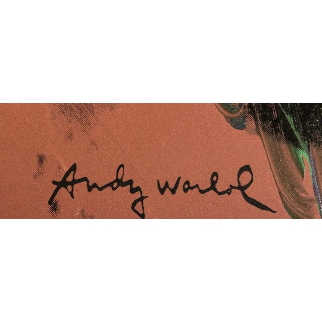 Portraiture 1986 Carnegie Museum of Art After Andy Warhol "Muhammad Ali" Lithograph For Sale - Image 3 of 6