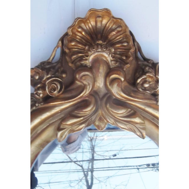 Pair of 19th Century Giltwood Mirrored Girandoles For Sale - Image 4 of 7
