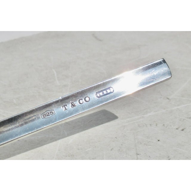 1990s Tiffany & Co Sterling Silver Letter Opener Circa 1998 For Sale - Image 5 of 5