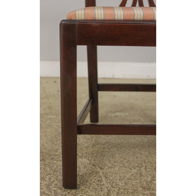 Set of 8 Kittinger Chippendale Mahogany Dining Room Chairs Chairish