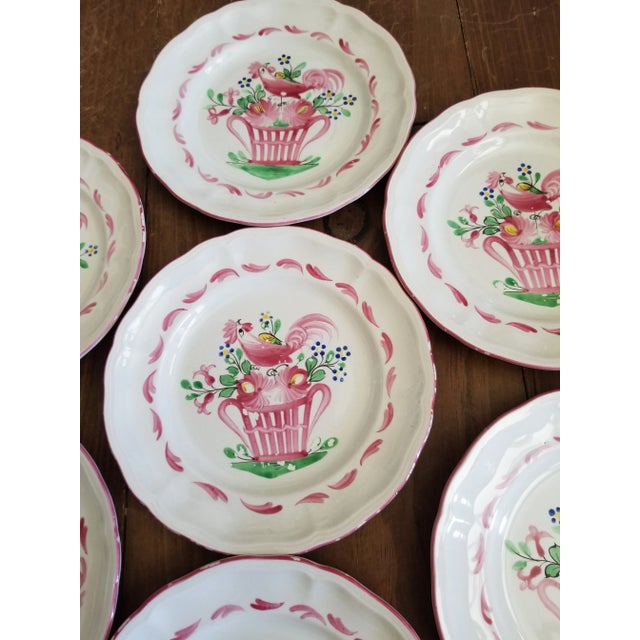 1900s Luneville Faince Plates For Sale In San Antonio - Image 6 of 10