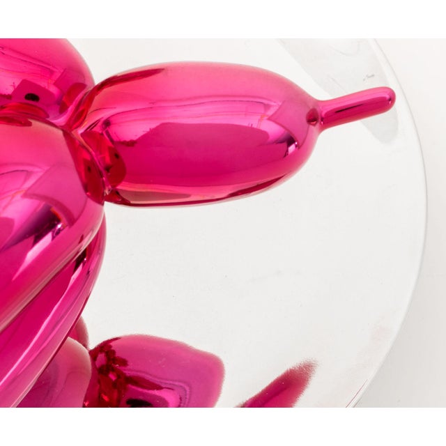 Ceramic Jeff Koons "Balloon Dog (Magenta)", 2015 For Sale - Image 7 of 12